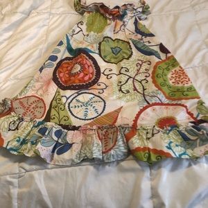 Le Za Me sun dress summer 6x twins